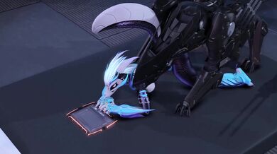 "The Sword of Justice: Blade and Alilkira in a Battle of Lustful Passions, Part 1 - The Crimson Throne."