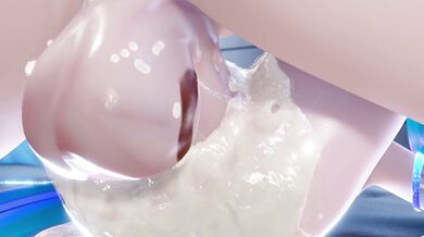 "Hatsune Miku and her friends get together for a group sex scene, complete with lots of moaning and screaming."