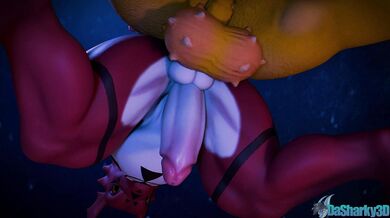 "Battling in the Bedroom with Bowser and Guilmon!"