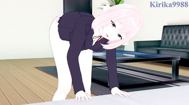 Hyakkano - Hakari Hanazono and I have sex in the bedroom,