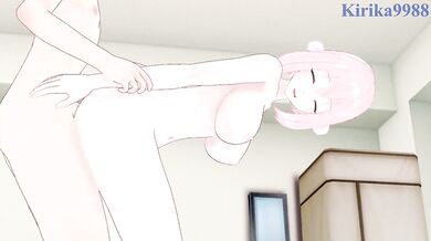 Hyakkano - Hakari Hanazono and I have sex in the bedroom,