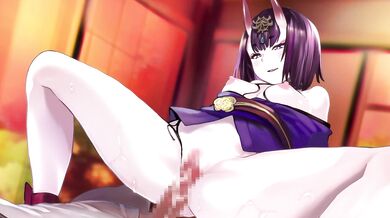 "The Demon of the Lantern and Momochiri, A Hentai Video"