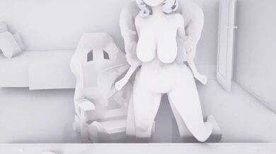 "Pornstar Ganyu gets naughty with her big dildo"