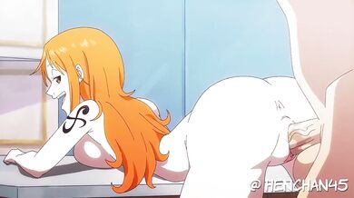 'Nami's Hentai Adventure with a Shy Henchman #45!
