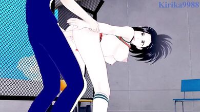 'My Hero Academia: Rooftop Romance between Momo Yaoyorozu and Izuku Midoriya'