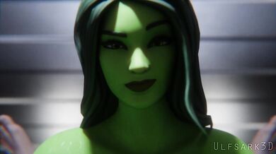 "Unleashed: The She-Hulk Blowjob and Rear Entry Perspective"