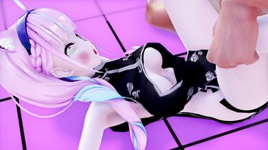 "Shion Lamy Aqua Stage Orgy Chinese Dress [褐着裴妹] [色情片]"