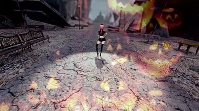 Ms. Nightingale, a horny Halloween doll, gets off on being tied up and ravaged by her master in this MK3 hentai porn video.