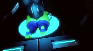 "Tossing the Garbage Can: A Trashy Hentai Adventure"