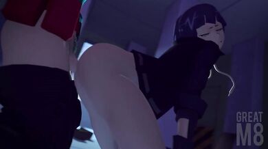 "Gokujou Saredo! Jirou pushes his giant cock into her tight pussy!"