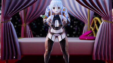 'Hentai Porn Party: Mel, Aqua, Shion & Pekora in Lingerie [半補皮]'