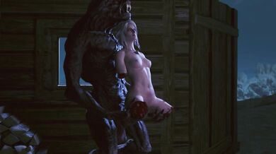 "Siri Got Caught by a Monstrous Beast and Was For*ced to Service Him in the Forest!"