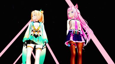 'The Cumming Together of Hentai Porn Stars Chloe, Sakamata and Iroha with the Lustful Milf Kazama and Sultry Maid Hakui'