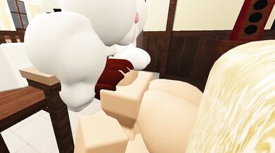 "Massive Tits and a Huge Dick: Frisk Gets Cucked by a Futanari in Roblox"