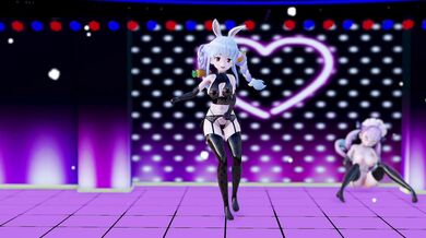 "Stripping for the Aqua & Pekora Show [Japanese Symbols]"