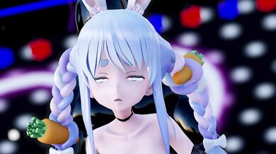 "Stripping for the Aqua & Pekora Show [Japanese Symbols]"