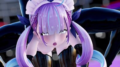 "Stripping for the Aqua & Pekora Show [Japanese Symbols]"