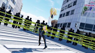 'Kagamine Rin's Body Painted Nude Girls'