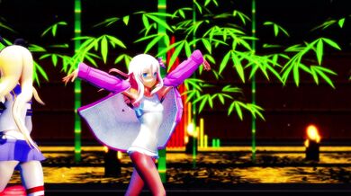 'MMD Virtual Sailor Moon: Blue Flame Shimakaze Hamselvish'