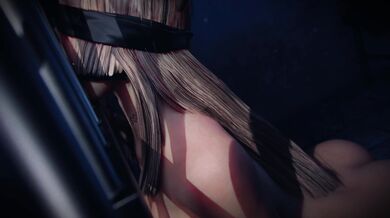 "Sexy Lili, Horny Jail Bait, Black Variant, Gagged (Short Scene)"