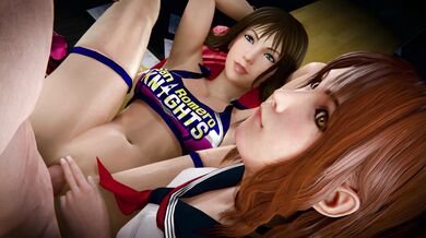 'Sexy Selphie and Cissnei 1 (Cosplay)'.