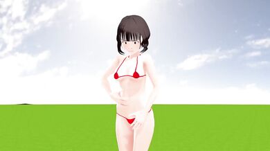 'Sexy Babes in Japanese Animation have fun with a Toyota Car.'