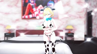 'Crazy Costume Sex With Maid Tsubaki [Normal & Tan] [EverMilk]'