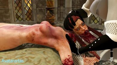 "The Ultimate Twinning: A Double Penetration Adventure with Lady Dimitrescu and Meg Thomas"