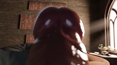 'Watching her pussy get slammed by a giant cock from above - Akali POV'