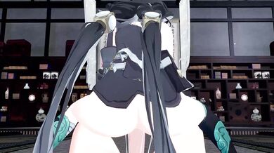 " Tonight, we will be watching Jianxin and Fengyunmomo in an intense hentai scene.