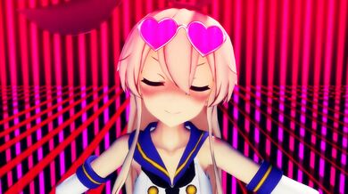 'Megan's Hentai Valentine Special with Shimakaze and R15 VR Hamselvish MMD Video'