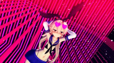 'Megan's Hentai Valentine Special with Shimakaze and R15 VR Hamselvish MMD Video'
