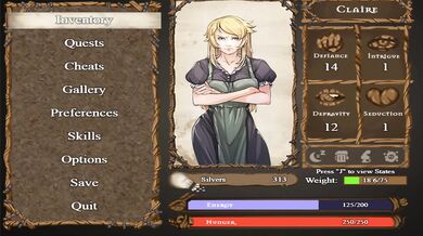 "Claire's Quest - Chapter 27.2, Version 0.27.2, No Commentary (Part 7)"