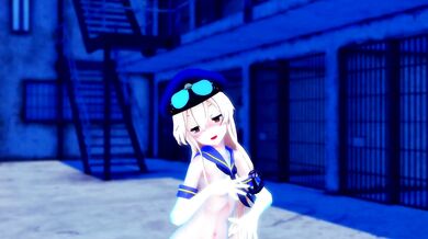 "Jiggle and Squirt! MMD Hentai Shimakaze Up & Down [R18] Vishal"