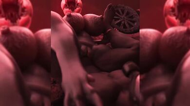 "As she moaned, the Freak Show began to heat up with intense passion."