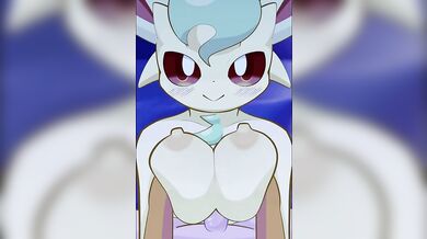 "Eevee Gets Double-Stuffed by a Leafy Pokemon!"