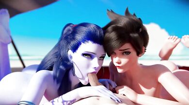 "Overwatch: Tracer and Widowmaker's Lesbian Love Affair"