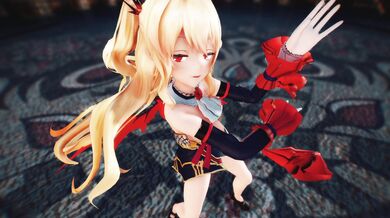 'Thrusting the Werewolf in Dracula's Dark Dance Party (000MMD)'