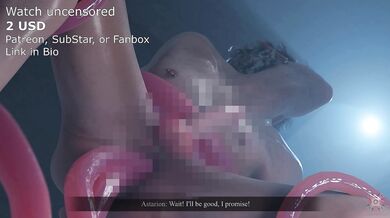 'Busty Beauty Gets Tentacle Fucked by Alien Beast in Intergalactic Sexcapade'