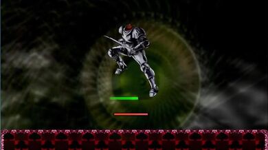 In the dark depths of a forest, two sexy vampire sisters, Black Souls 2 (1) and Head Hunting Beast, were on the hunt for prey.