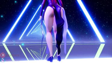 R-18 MMD Boom Kitty Bass Knight Tatsumaki.