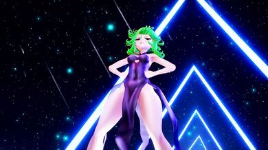 R-18 MMD Boom Kitty Bass Knight Tatsumaki.
