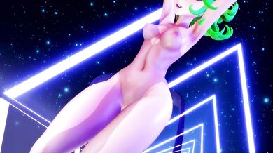 R-18 MMD Boom Kitty Bass Knight Tatsumaki.