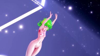 R-18 MMD Boom Kitty Bass Knight Tatsumaki.