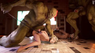 "The Sordid Affair of the Mop Maiden: Orcs and Clean Sleepy B, A Hentai Porn Video."