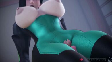 "Slippery Snake-Like Creature Makes Love to Curvy Woman in the Forest"