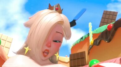 '"The Pirate" Rosalina and Four Piranha Plants - A Sexy Spanish Adventure'