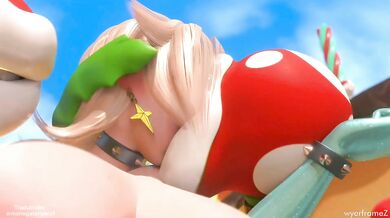 '"The Pirate" Rosalina and Four Piranha Plants - A Sexy Spanish Adventure'