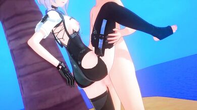 The Naughty Nurse Takes A Patient For A Ride!