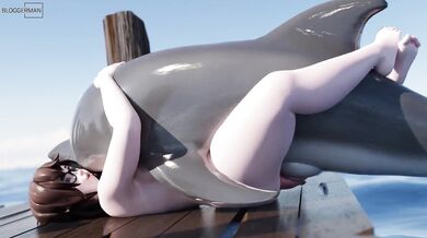 "Beneath the Waves: The Sensual Encounter of Mei and a Dolphin Mating!"